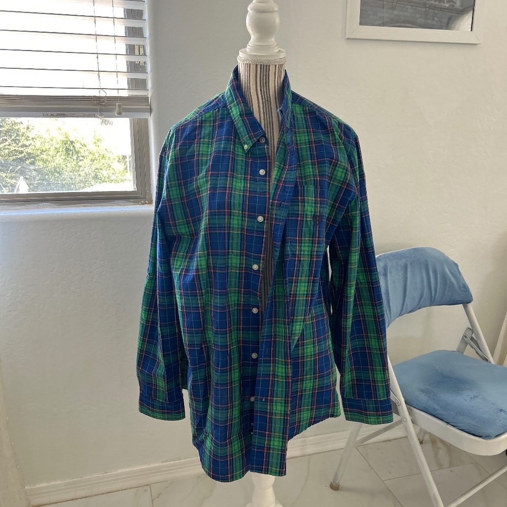 Men’s long sleeve button down shirt